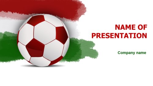 Hungary Soccer Players PowerPoint theme
