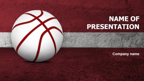 Latvian Basketball Players PowerPoint theme