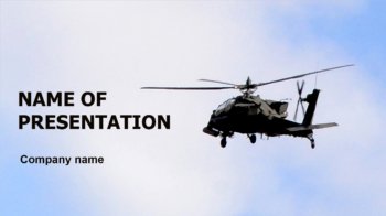 Helicopter PowerPoint theme